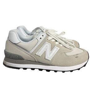 New Balance Women’s Sneakers 574 White Size 7 US